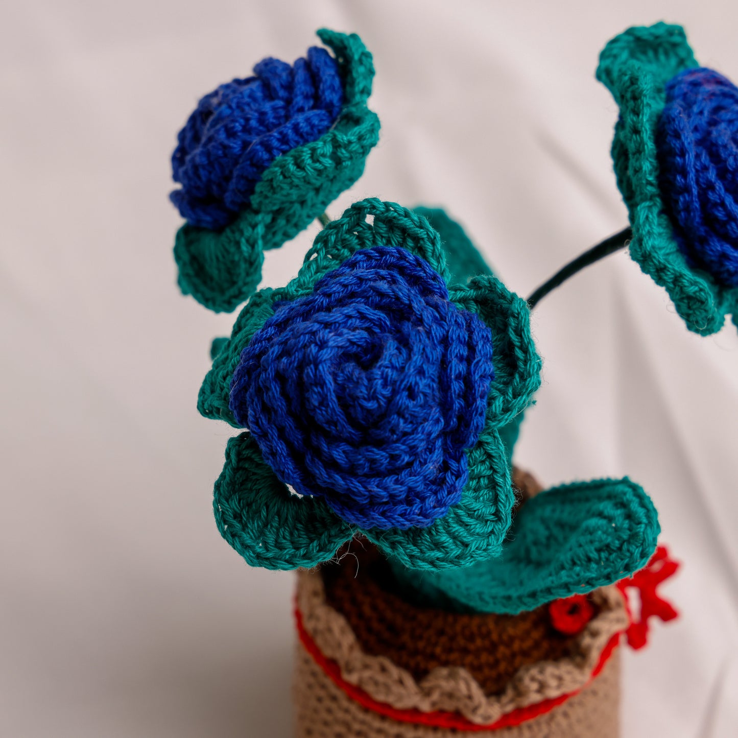 fiori all'uncinetto