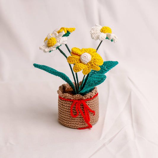 fiori all'uncinetto