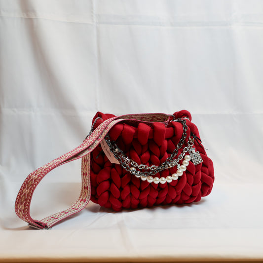 Chunky bag bordeaux