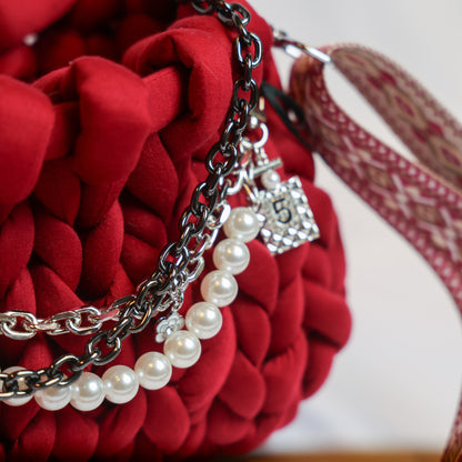 Chunky bag bordeaux
