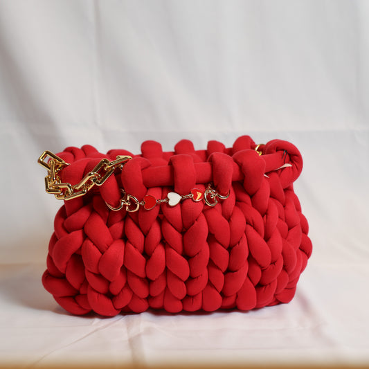 Chunky bag rossa