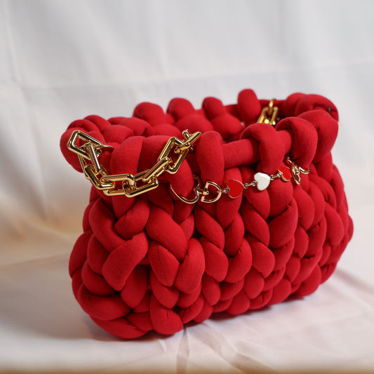 Chunky bag rossa