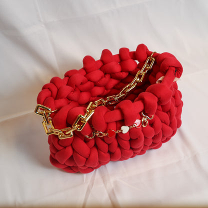 Chunky bag rossa
