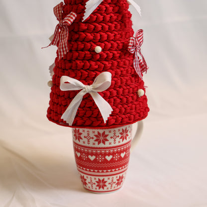 Albero di Natale con tazzina