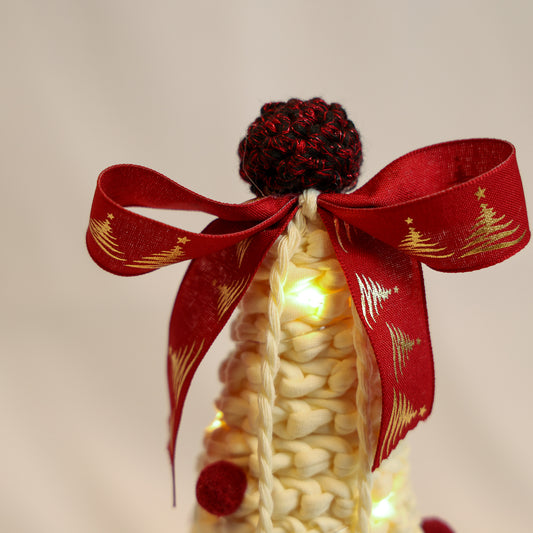 Albero natalizio bordeaux