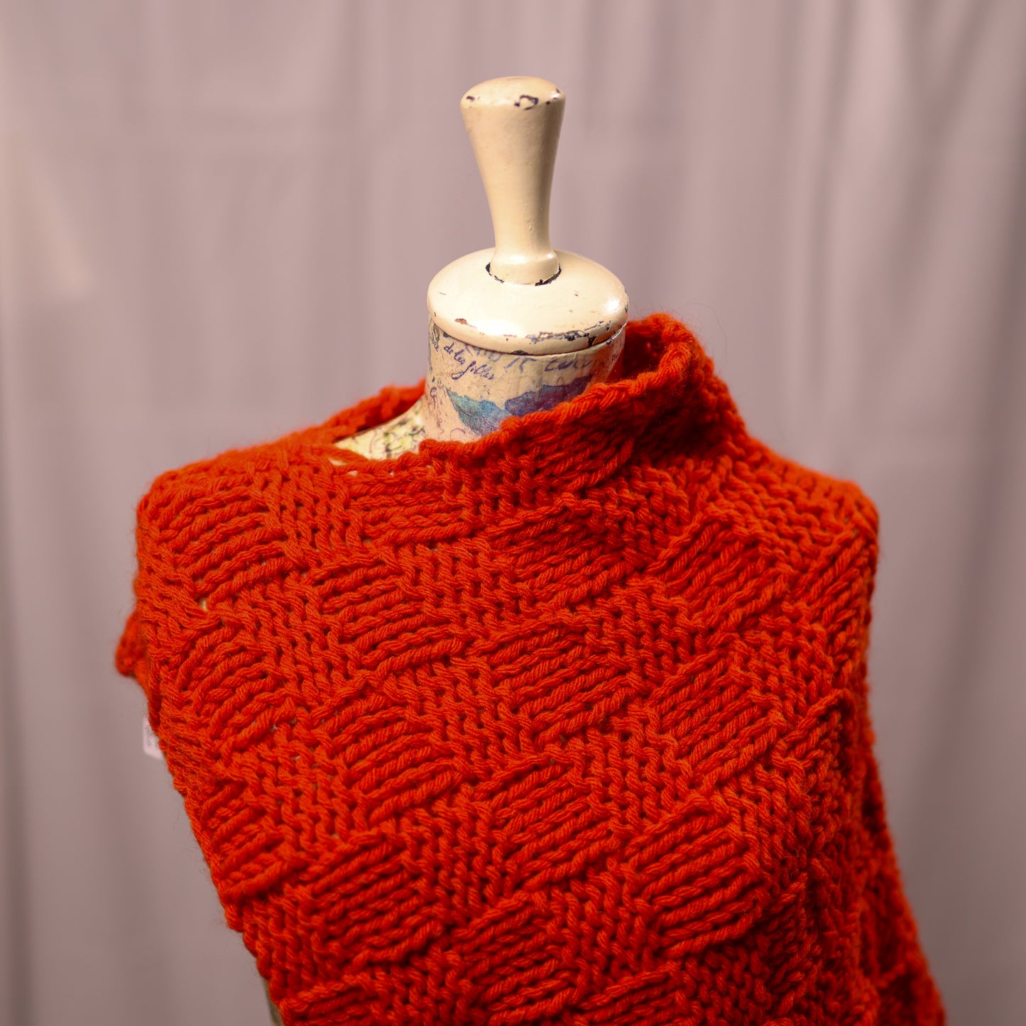 Poncho di lana