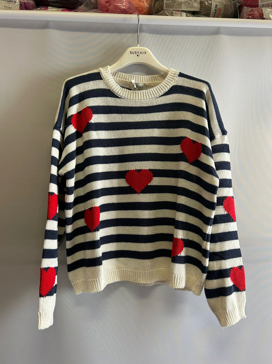 Maglia a righe