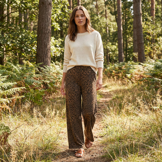 Pantalone tuta dritto